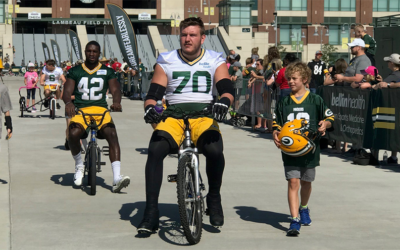 Experience the Green Bay Packers Training Camp Bike Tradition