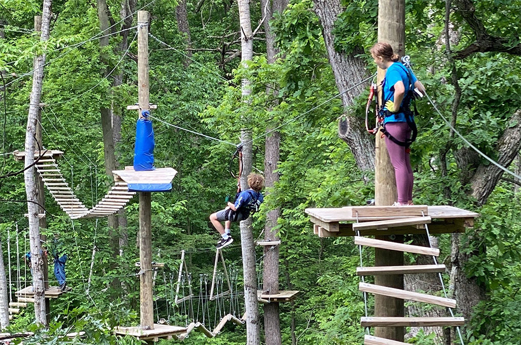 Boundless Adventures Aerial Adventure Course in Kenosha, WI