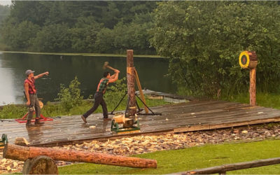 Fred Scheers Lumberjack Show Experience