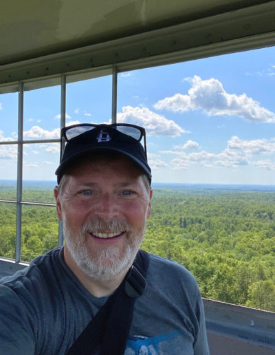 Mountain Fire Lookout Tower in Wisconsin