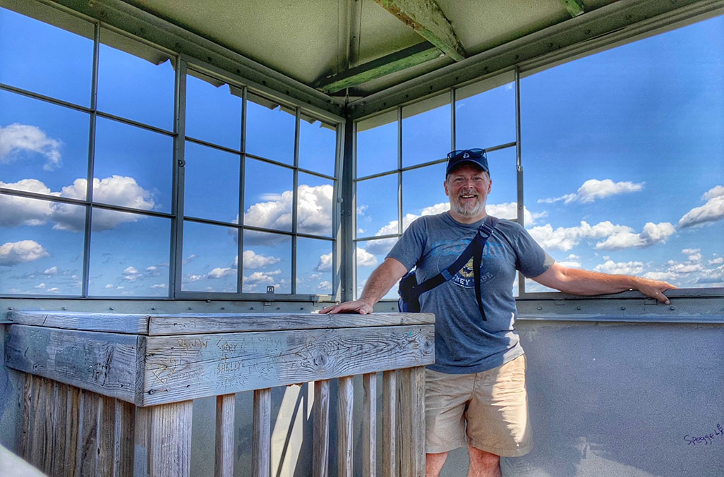 Breathtaking Views from Mountain Fire Lookout Tower