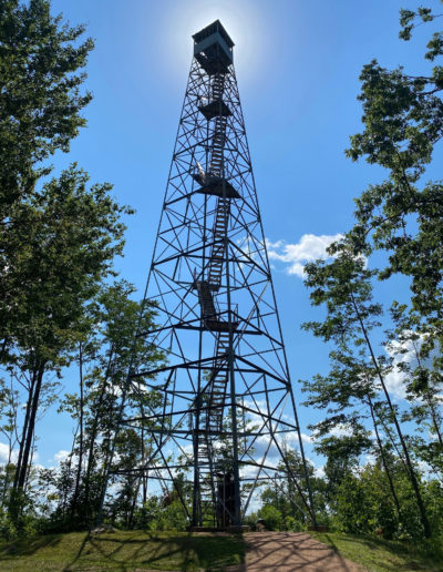 Mountain Fire Lookout Tower in Wisconsin