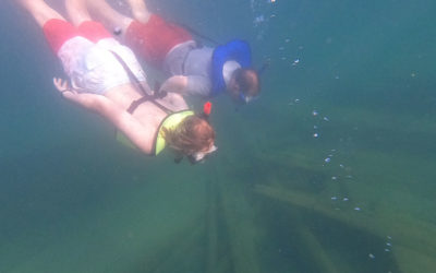 Swimming Among Door County Shipwrecks