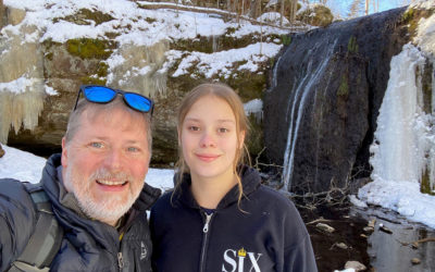 Exploring Stephens’ Falls at Governor Dodge State Park