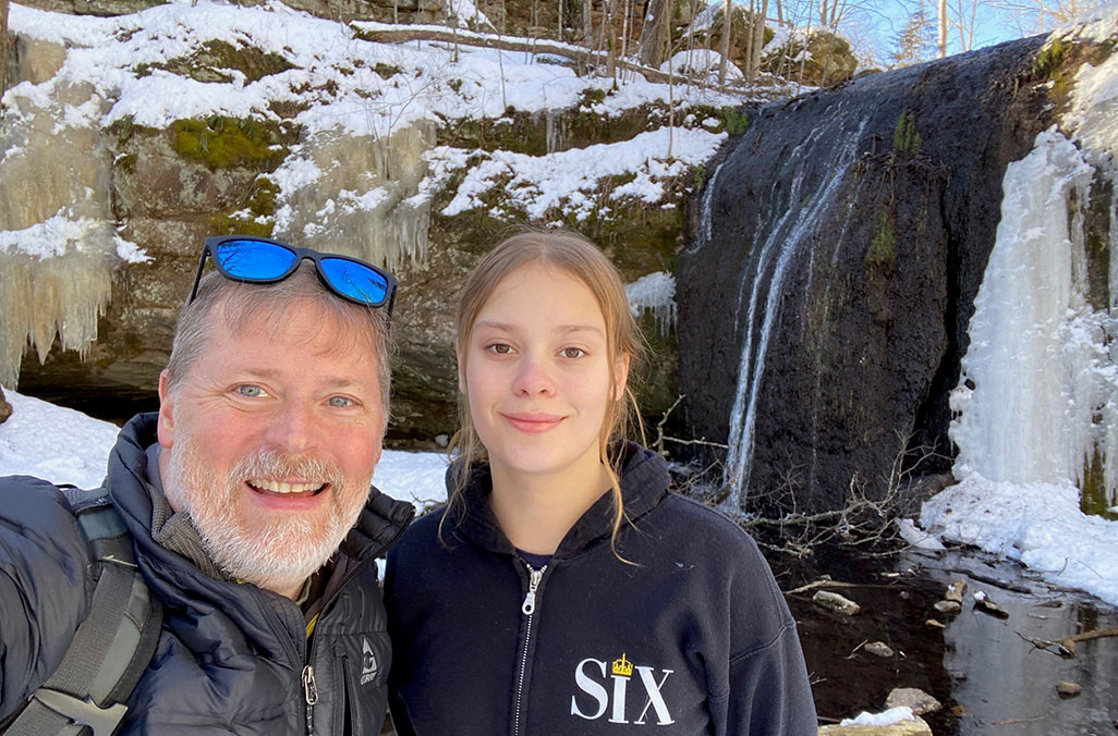 Exploring Stephens’ Falls at Governor Dodge State Park