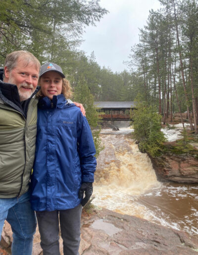 Amnicon Falls State Park in Wisconsin