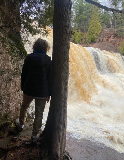 Gooseberry Falls on the North Shore of Lake Superior near Duluth, MN.