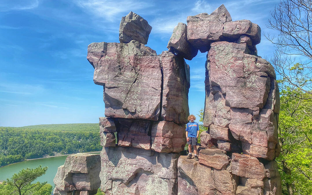 Devil's Doorway at Devil's Lake State Park