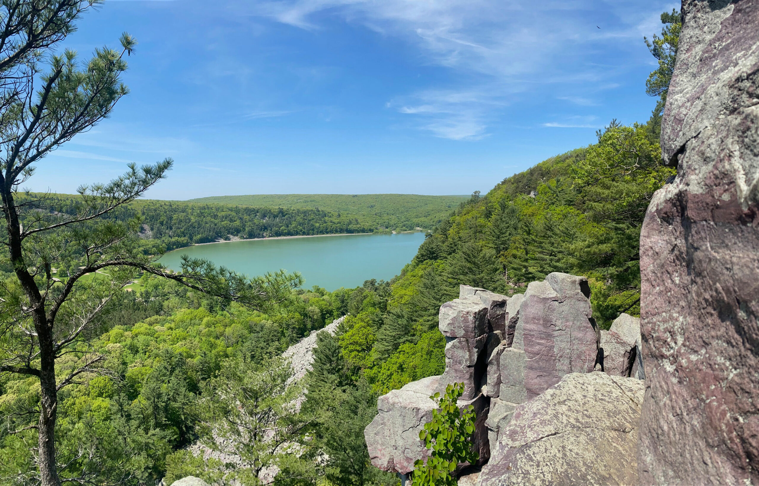 Devil's Lake State Park in Wisconsin