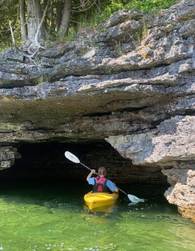 Cave Point Kayak Guide Images