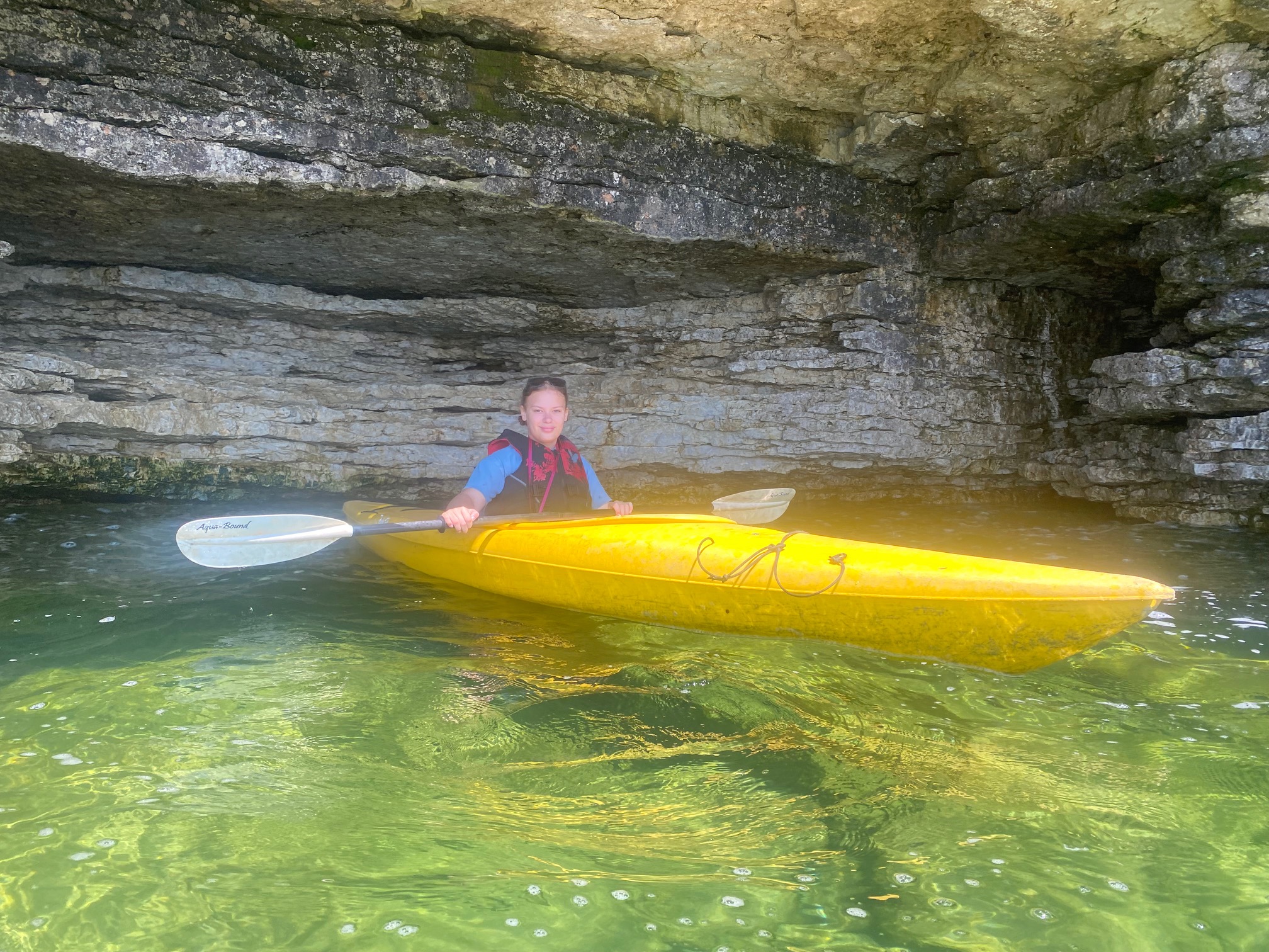 Cave Point Kayak Guide Images