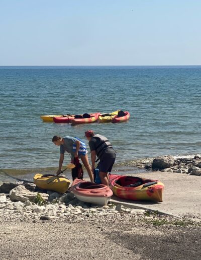 Cave Point Kayak Guide Images