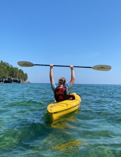 Cave Point Kayak Guide Images