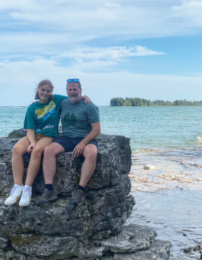 Toft Point Nature Area in Door County Wisconsin