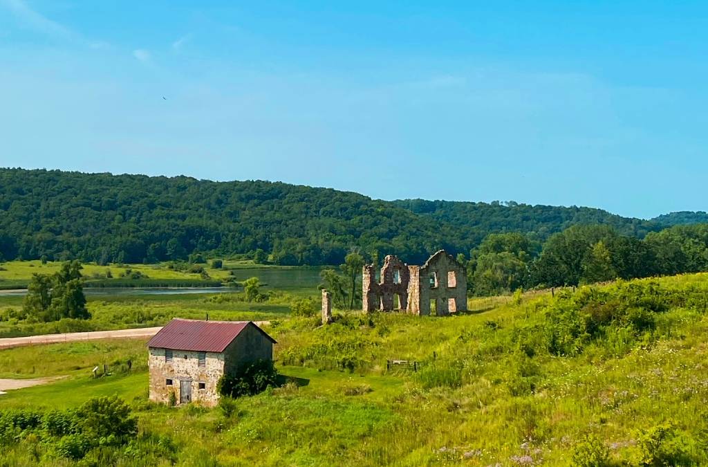 Driftless Adventures: Ruins, Parks, and Tunnel Bike Ride