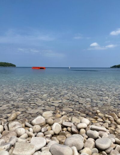 Schoolhouse Beach on Washington Island
