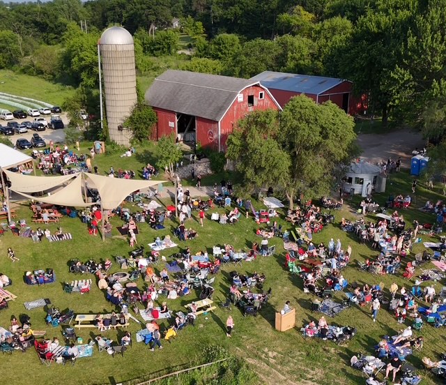 Pizza-on-the-farm-aerial Aerial of Pizza on the Farm