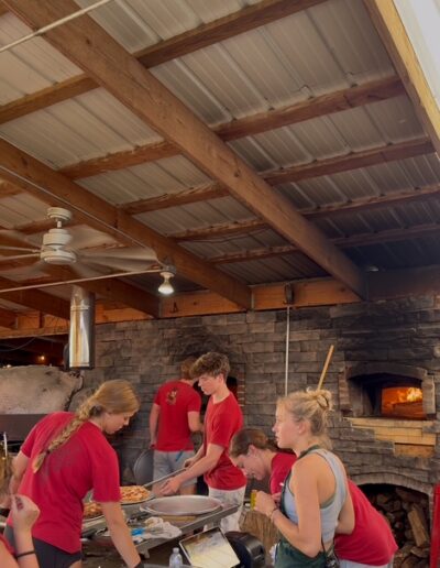 Pizza on the The Farm Kitchen