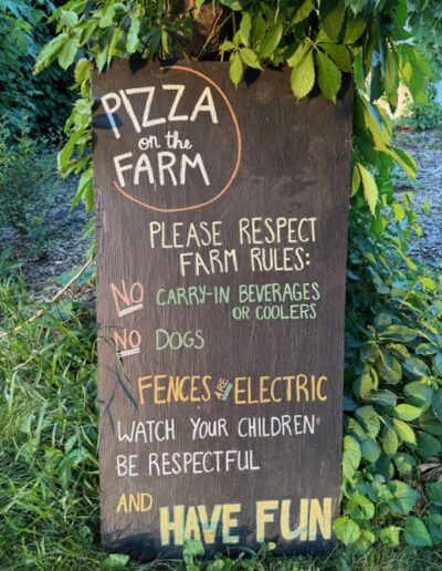 Pizza on the Farm Rules