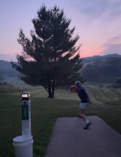 Justin Trails Resort and Cabins in Sparta Wisconsin - Disc Golf