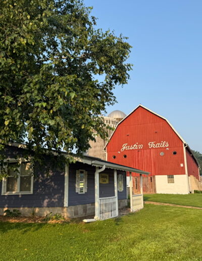 Justin Trails Resort and Cabins in Sparta Wisconsin - Barn