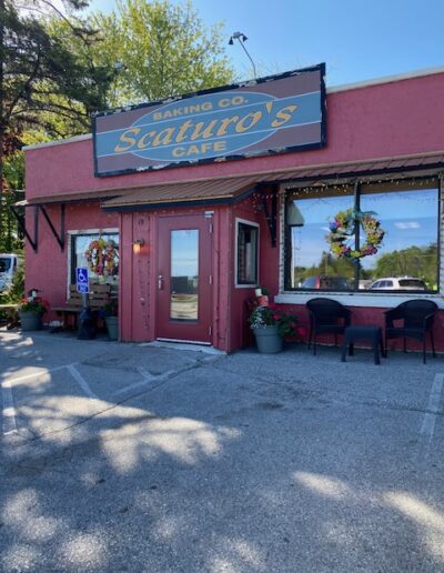 Door County Best Breakfast Sandwich - Scaturos Outside