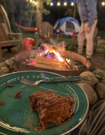 Camp Kettlewood Fireside Dessert