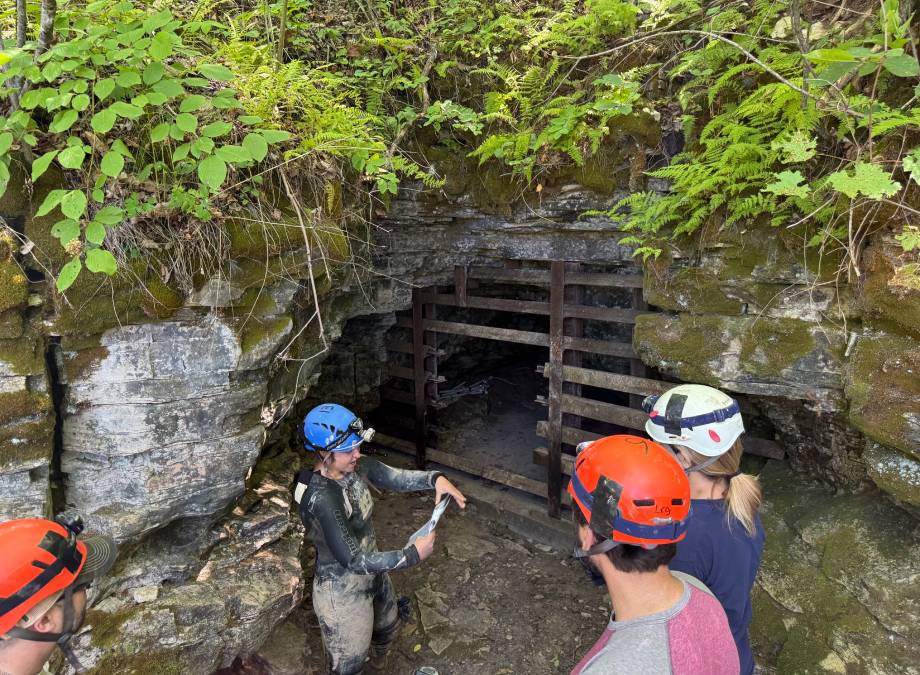 Horsehoe Bay Cave Entrance